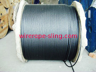 Drahtseil IWRC Pfv, Rotations-beständiges Seil 8 x 36 WS festes Polymer gefüllt