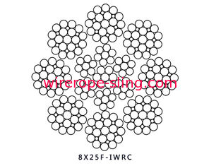 Korrosionsbeständigkeits-Stahl-Drahtseil-Sicherheits-Dehnfestigkeit 1770N/mm2