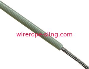 Kabel-Drahtseil-natürliches Nylon des Edelstahl-302 304 beschichtet für die Technik des Zweckes