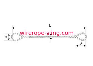 5mm - 52mm Stahldrahtseil-Riemen mit galvanisierter / ungalvanized Oberfläche