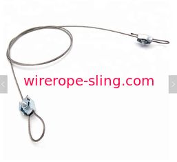 Beleuchtung Stahldrahtseil Sling Durchmesser 1,5 mm mit Schraubklemme 7 X 7 Bau