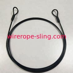 Pvc-beschichtete Drahtseil-Zaum-Riemen 7 X 19 5mm flexibel mit schrumpfbarem Rohr