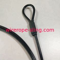 Pvc-beschichtete Drahtseil-Zaum-Riemen 7 X 19 5mm flexibel mit schrumpfbarem Rohr
