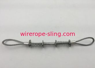 3.2mm Sicherheits-Drahtseil und Riemen, galvanisierter Stahldraht-Riemen mit Schleifen-Länge