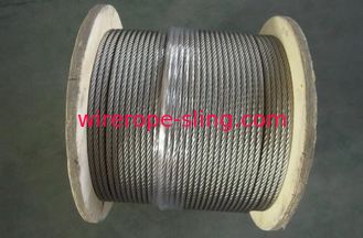 304/316 Drahtseil 1570MPa 1670MPa des Edelstahl-6X7+FC für chemische Industrie