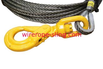 5/8" Faser-Kern-Drahtseil-und Riemen-Handkurbel-Kabel mit dem Schwenker-Selbst, der Haken zuschließt