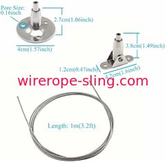 4 Edelstahl-Drahtseil der PC-Suspendierungs-Kabel-Ausrüstungs-4mm für Anschlagtafel-Malerei