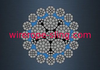 AISI-Standard galvanisierte Drahtseil 16 X K17F - EPIWRC (K) für Schlamm-Graben-Schneider