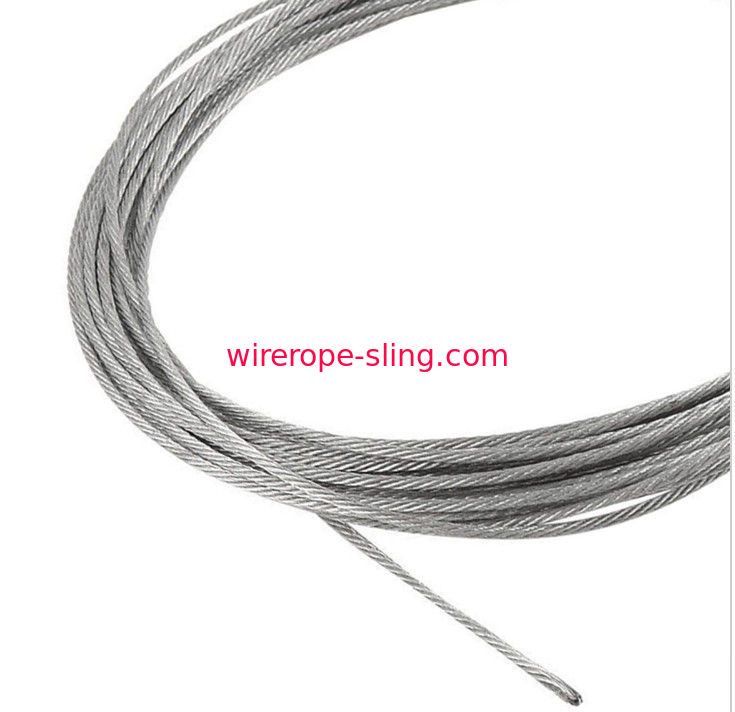 10 Meter 2mm Edelstahl-Drahtseil Cabel-Faser-Kern-hochfeste Zuverlässigkeits-