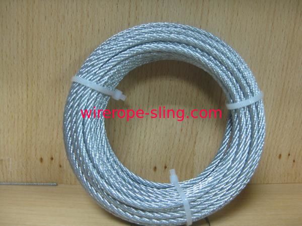 Sicherheits-Drahtseil des Sus-304 des Grad-12mm 6x19+ IWS mit korrosionsbeständigem