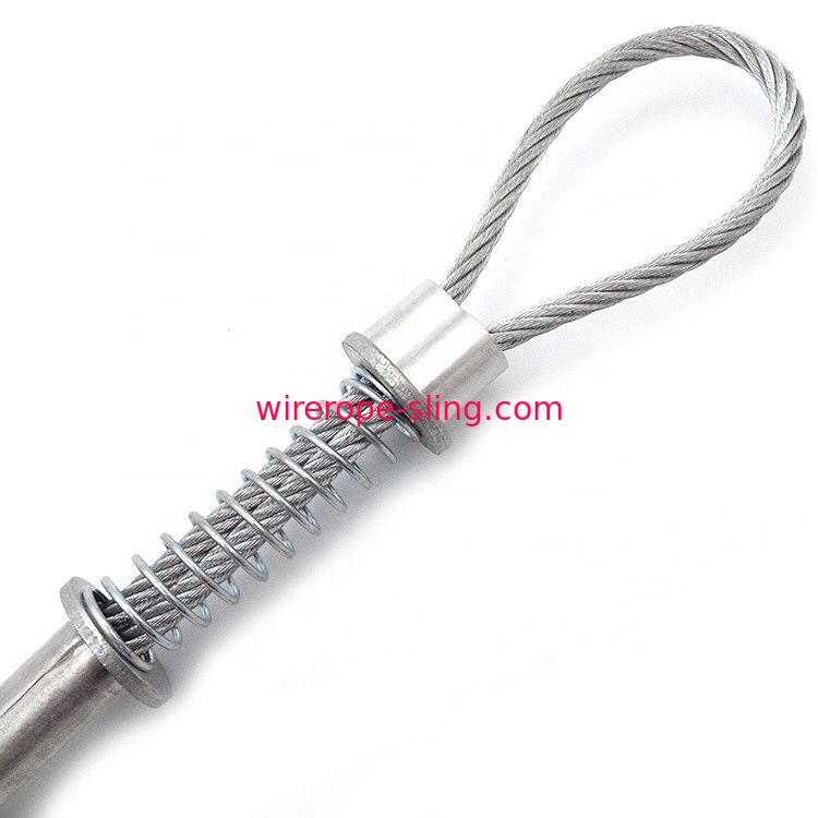 1/4" X 38" Sicherheits-Stahlkabel-Riemen-Schlauch, zum der Peitschen-Kontrolle zur Schlauch-Sicherheit mit einem Schlauch zu bespritzen