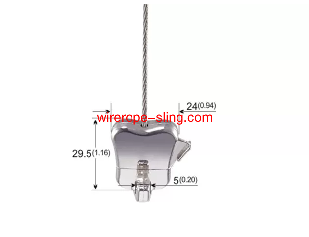 Innovative Art Suspension Hanging Kit mit Cobra End Edelstahl-Kabel