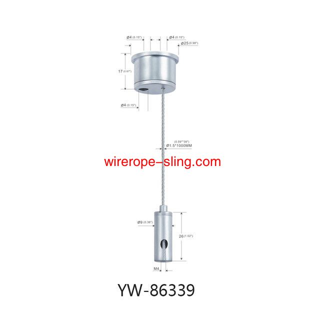 Kabel-Suspension-Kit mit Einstellbarem Gripper Hook YW86336