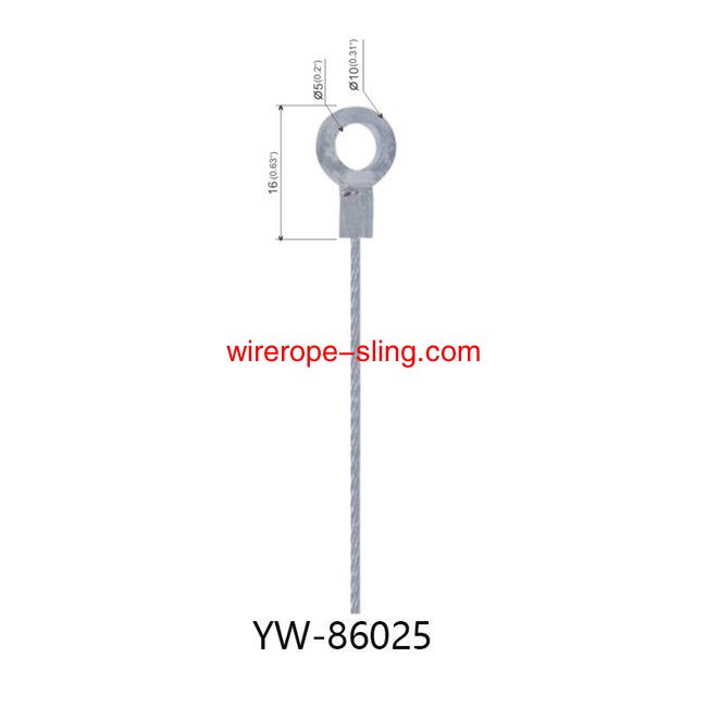 Art Wire Hanging Kits Four Legs Screw Clip Brass Plated Nickel 1,5mm Dia YW86023