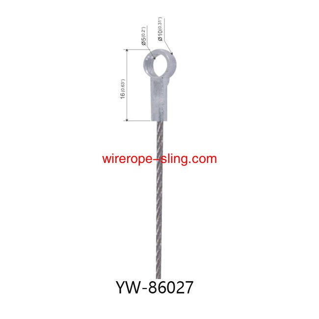 Art Wire Hanging Kits Four Legs Screw Clip Brass Plated Nickel 1,5mm Dia YW86023